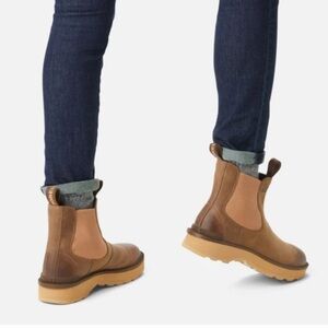 Sorel Brown Ankle Boots